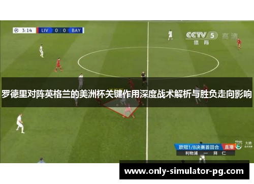 罗德里对阵英格兰的美洲杯关键作用深度战术解析与胜负走向影响
